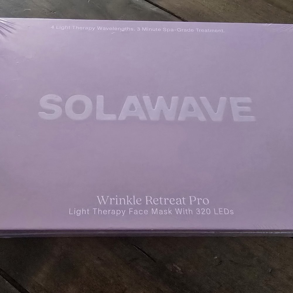 💥SOLAWAVE Wrinkle Retreat Pro LED Face Mask💥New/Sealed💥 - Picture 4 of 9